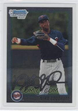 2010 Bowman Draft Picks & Prospects - Chrome Draft Picks #BDPP33 - Niko Goodrum