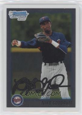 2010 Bowman Draft Picks & Prospects - Chrome Draft Picks #BDPP33 - Niko Goodrum