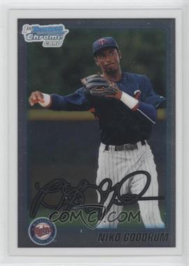 2010 Bowman Draft Picks & Prospects - Chrome Draft Picks #BDPP33 - Niko Goodrum