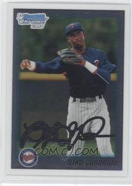 2010 Bowman Draft Picks & Prospects - Chrome Draft Picks #BDPP33 - Niko Goodrum