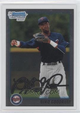 2010 Bowman Draft Picks & Prospects - Chrome Draft Picks #BDPP33 - Niko Goodrum