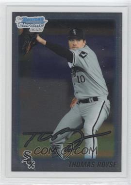 2010 Bowman Draft Picks & Prospects - Chrome Draft Picks #BDPP52 - Thomas Royse