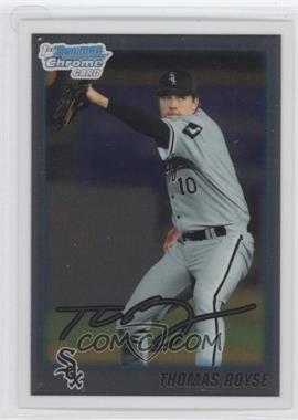 2010 Bowman Draft Picks & Prospects - Chrome Draft Picks #BDPP52 - Thomas Royse