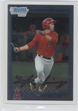 2010 Bowman Draft Picks & Prospects - Chrome Draft Picks #BDPP76 - Taylor Lindsey