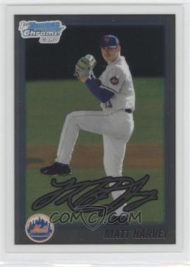 2010 Bowman Draft Picks & Prospects - Chrome Draft Picks #BDPP84 - Matt Harvey