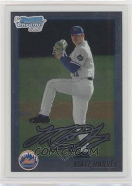 2010 Bowman Draft Picks & Prospects - Chrome Draft Picks #BDPP84 - Matt Harvey