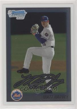 2010 Bowman Draft Picks & Prospects - Chrome Draft Picks #BDPP84 - Matt Harvey