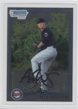 2010 Bowman Draft Picks & Prospects - Chrome Draft Picks #BDPP88 - Alex Wimmers