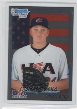 2010 Bowman Draft Picks & Prospects - Chrome Draft Picks #BDPP96 - Ryan Burr