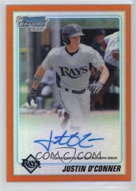 2010 Bowman Draft Picks & Prospects - Chrome Prospects Autographs - Orange Refractor #BDPP69 - Justin O'Conner /25