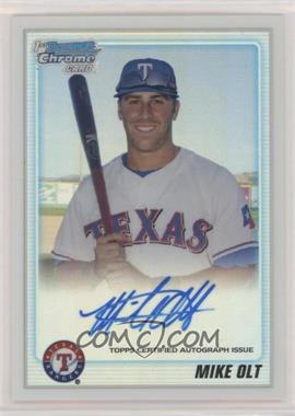 2010 Bowman Draft Picks & Prospects - Chrome Prospects Autographs - Refractor #BDPP65 - Mike Olt /500