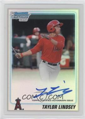 2010 Bowman Draft Picks & Prospects - Chrome Prospects Autographs - Refractor #BDPP76 - Taylor Lindsey /500