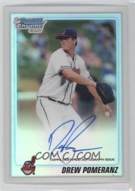 2010 Bowman Draft Picks & Prospects - Chrome Prospects Autographs - Refractor #BDPP82 - Drew Pomeranz /500