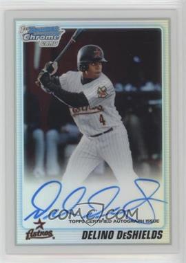 2010 Bowman Draft Picks & Prospects - Chrome Prospects Autographs - Refractor #BDPP83 - Delino DeShields Jr. /500