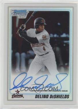 2010 Bowman Draft Picks & Prospects - Chrome Prospects Autographs - Refractor #BDPP83 - Delino DeShields Jr. /500