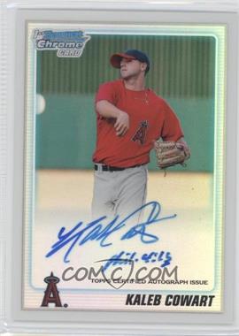 2010 Bowman Draft Picks & Prospects - Chrome Prospects Autographs - Refractor #BDPP89 - Kaleb Cowart /500