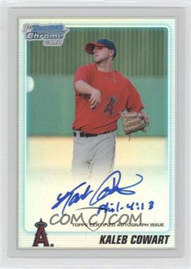 2010 Bowman Draft Picks & Prospects - Chrome Prospects Autographs - Refractor #BDPP89 - Kaleb Cowart /500