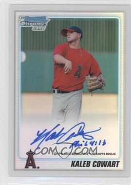 2010 Bowman Draft Picks & Prospects - Chrome Prospects Autographs - Refractor #BDPP89 - Kaleb Cowart /500