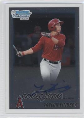 2010 Bowman Draft Picks & Prospects - Chrome Prospects Autographs #BDPP76 - Taylor Lindsey