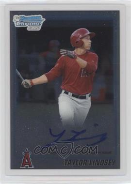 2010 Bowman Draft Picks & Prospects - Chrome Prospects Autographs #BDPP76 - Taylor Lindsey