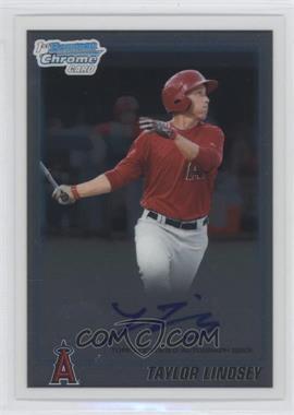 2010 Bowman Draft Picks & Prospects - Chrome Prospects Autographs #BDPP76 - Taylor Lindsey