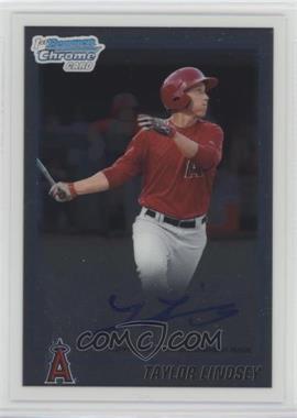 2010 Bowman Draft Picks & Prospects - Chrome Prospects Autographs #BDPP76 - Taylor Lindsey