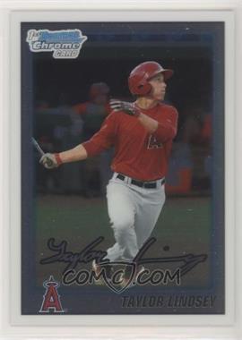 2010 Bowman Draft Picks & Prospects - Chrome Prospects Autographs #BDPP76 - Taylor Lindsey