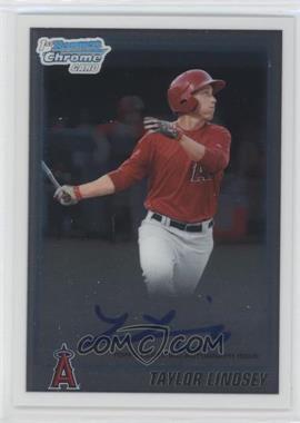 2010 Bowman Draft Picks & Prospects - Chrome Prospects Autographs #BDPP76 - Taylor Lindsey