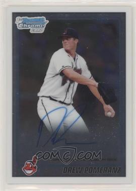 2010 Bowman Draft Picks & Prospects - Chrome Prospects Autographs #BDPP82 - Drew Pomeranz