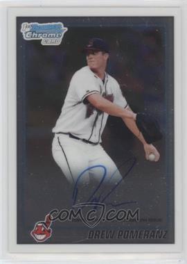 2010 Bowman Draft Picks & Prospects - Chrome Prospects Autographs #BDPP82 - Drew Pomeranz