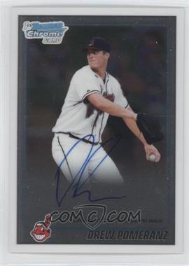 2010 Bowman Draft Picks & Prospects - Chrome Prospects Autographs #BDPP82 - Drew Pomeranz