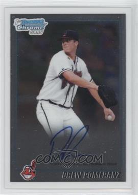 2010 Bowman Draft Picks & Prospects - Chrome Prospects Autographs #BDPP82 - Drew Pomeranz