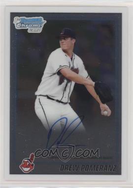 2010 Bowman Draft Picks & Prospects - Chrome Prospects Autographs #BDPP82 - Drew Pomeranz