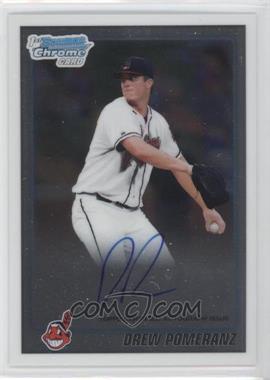 2010 Bowman Draft Picks & Prospects - Chrome Prospects Autographs #BDPP82 - Drew Pomeranz