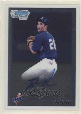 2010 Bowman Draft Picks & Prospects - Chrome Prospects Autographs #BDPP87 - Zach Lee