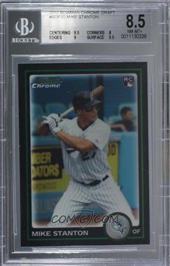 2010 Bowman Draft Picks & Prospects - Chrome #BDP30 - Giancarlo Stanton (Called Mike on Card) [BGS 8.5 NM‑MT+]