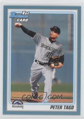 2010 Bowman Draft Picks & Prospects - Draft Picks - Blue #BDPP25 - Peter Tago /399