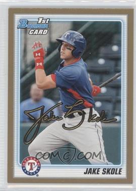 2010 Bowman Draft Picks & Prospects - Draft Picks - Gold #BDPP91 - Jake Skole