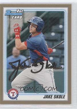 2010 Bowman Draft Picks & Prospects - Draft Picks - Gold #BDPP91 - Jake Skole