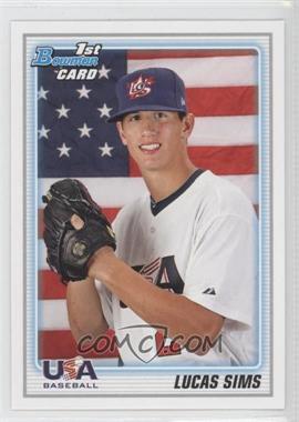 2010 Bowman Draft Picks & Prospects - Draft Picks #BDPP109 - Lucas Sims