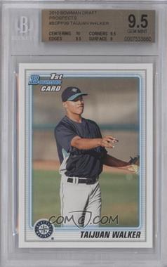 2010 Bowman Draft Picks & Prospects - Draft Picks #BDPP39 - Taijuan Walker [BGS 9.5 GEM MINT]