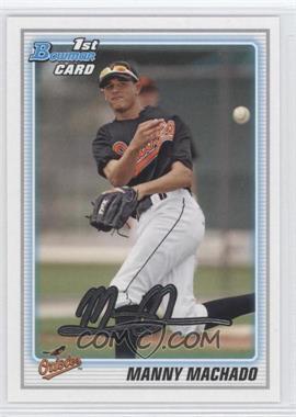 2010 Bowman Draft Picks & Prospects - Draft Picks #BDPP80 - Manny Machado