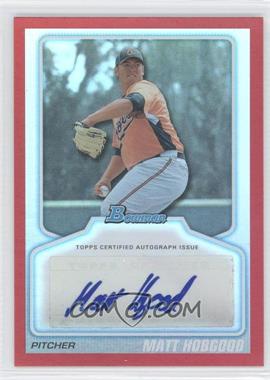 2010 Bowman Draft Picks & Prospects - Prospects Autographs - Retail Red #BPA-MH - Matt Hobgood /50