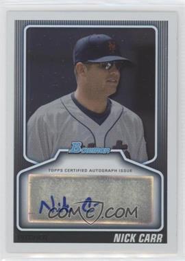 2010 Bowman Draft Picks & Prospects - Prospects Autographs #BPA-NC - Nick Carr