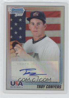 2010 Bowman Draft Picks & Prospects - USA Team Autograph - Refractor #USAA-8 - Troy Conyers /199