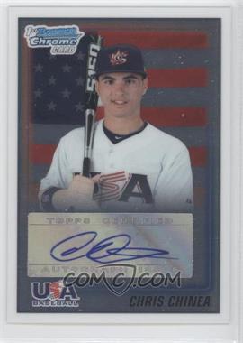 2010 Bowman Draft Picks & Prospects - USA Team Autograph #USAA-7 - Chris Chinea