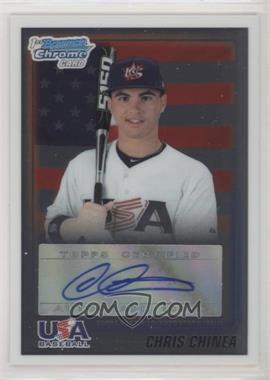 2010 Bowman Draft Picks & Prospects - USA Team Autograph #USAA-7 - Chris Chinea