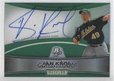 2010 Bowman Platinum - Autograph Refractor - Green #BPA-IK - Ian Krol /199