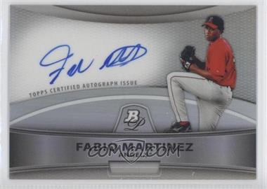 2010 Bowman Platinum - Autograph Refractor #BPA-FM - Fabio Martinez