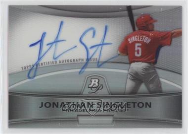 2010 Bowman Platinum - Autograph Refractor #BPA-JS.2 - Jonathan Singleton